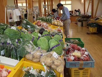 道の駅おがち小町の郷農産物直売所菜菜こまち