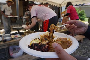 カレーに舌鼓♪