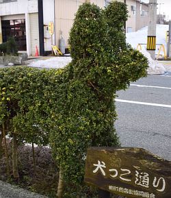 いぬっこトピアリー